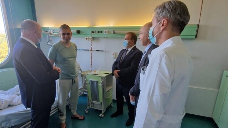Izaslanstvo Vlade posjetilo Prebega u KB Dubrava